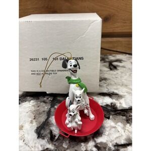 Disney Collectibles Grolier 101 Dalmatians 26231-105 Ornament In Box